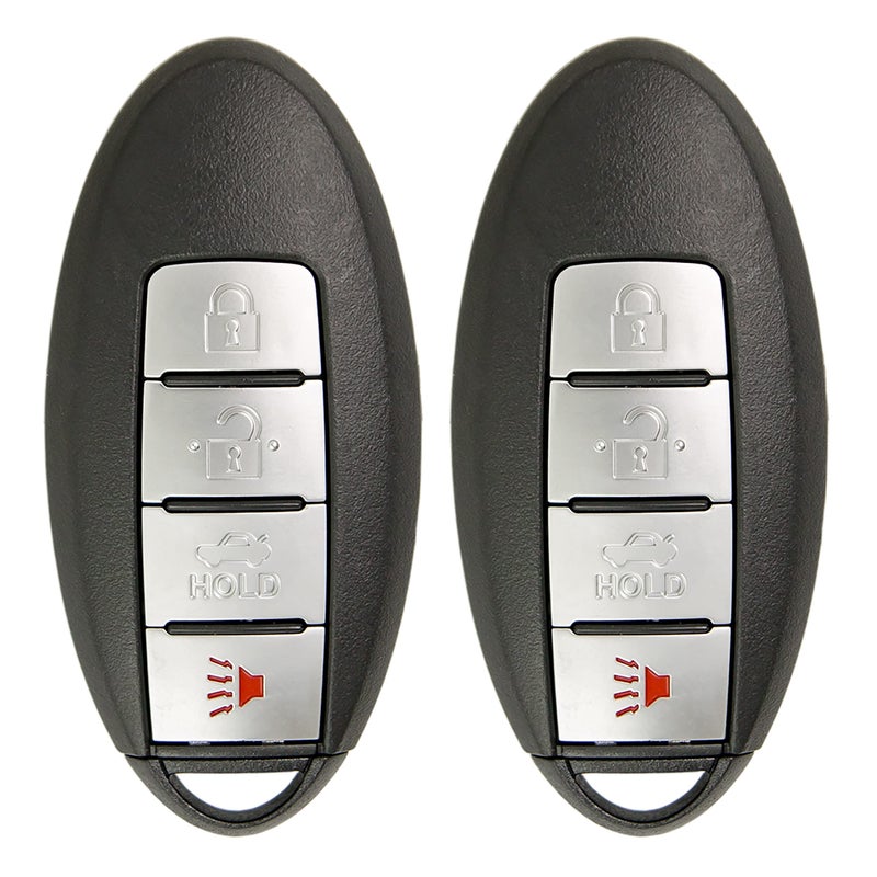Keyless2Go Replacement for Proximity Smart Keyless Remote Fob for Nissan & Infiniti KR55WK48903 KR55WK49622 (2 Pack) - Image 1